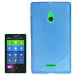 S-Line Silicone Cover - Nokia XL (blue)